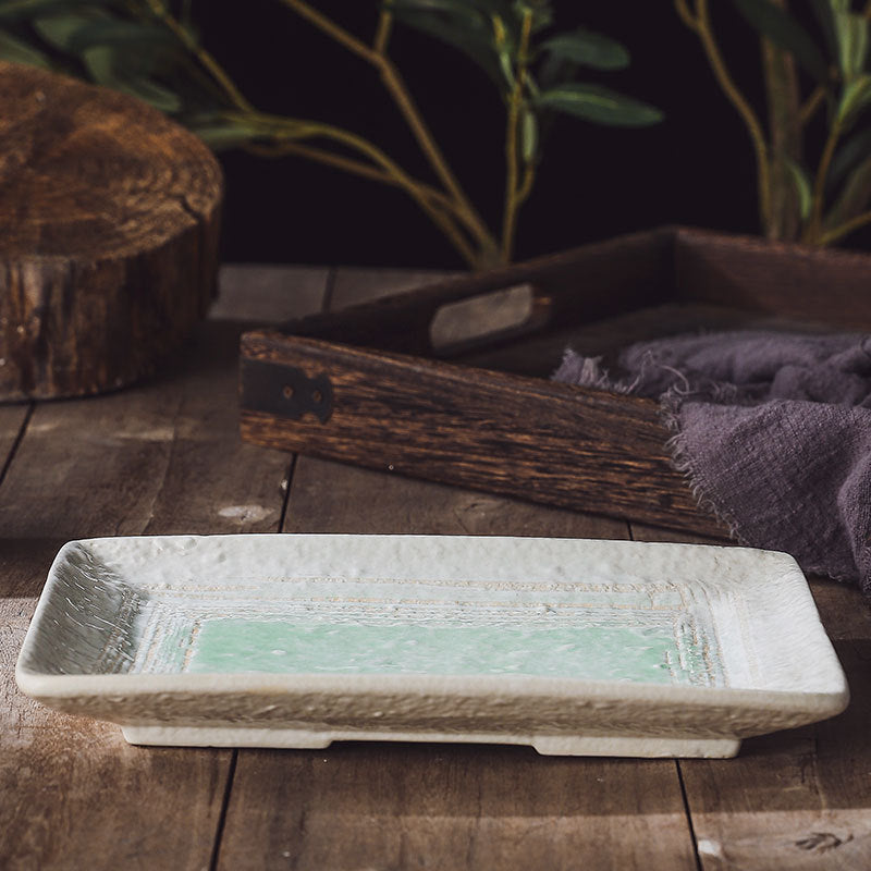 Dessert Sushi Cold Dish Céramique Maison Couleur Underglaze