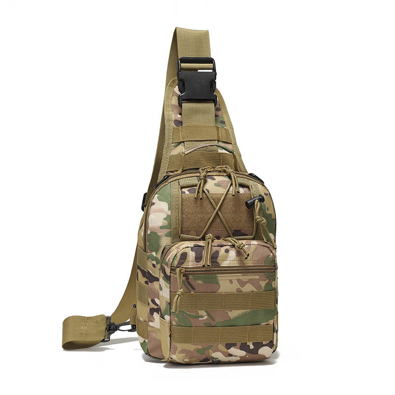 Sac à vélo Oxford Cloth Camouflage Sports de plein air Petit coffre Pannier Sac
