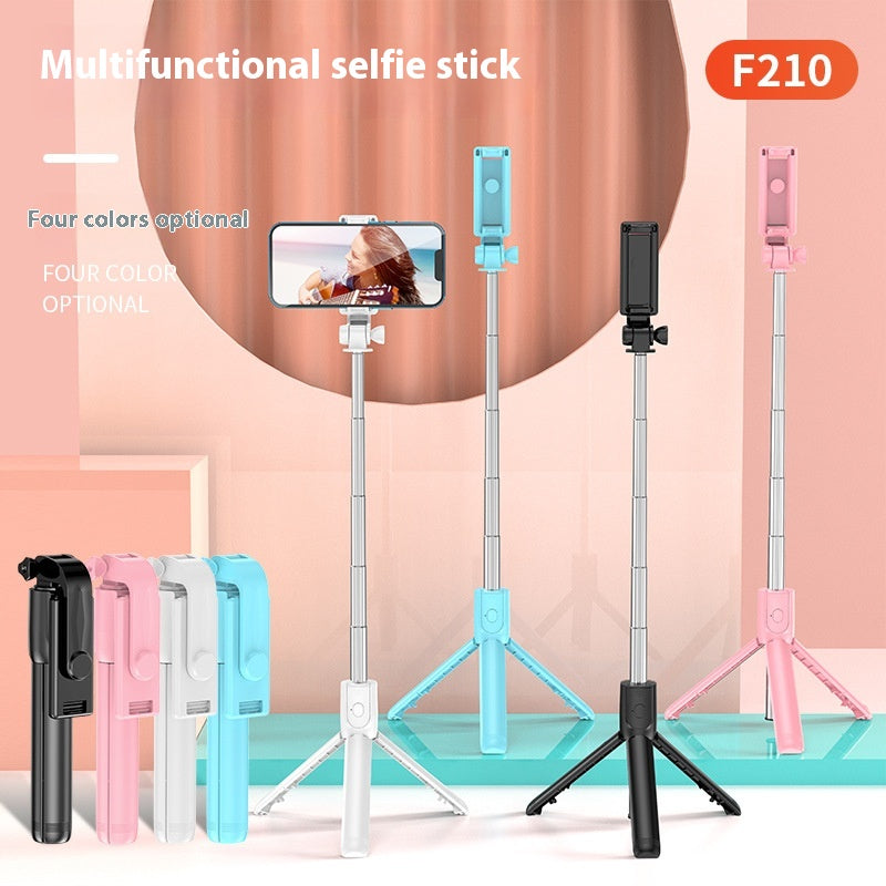 Bluetooth Mobile Phone Selfie Stick Tripod Self-Timer