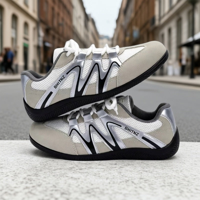 Mesh Respirant Hommes Sports polyvalents et chaussures de navette avec un sol mince