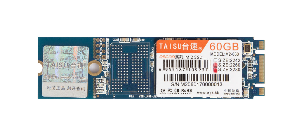 Vente directe usine TAISU 60G120G240G M.2 NGFF