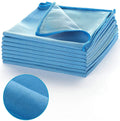 Tissu de lavage bleu-bleu-30 * 30 -5 pièces