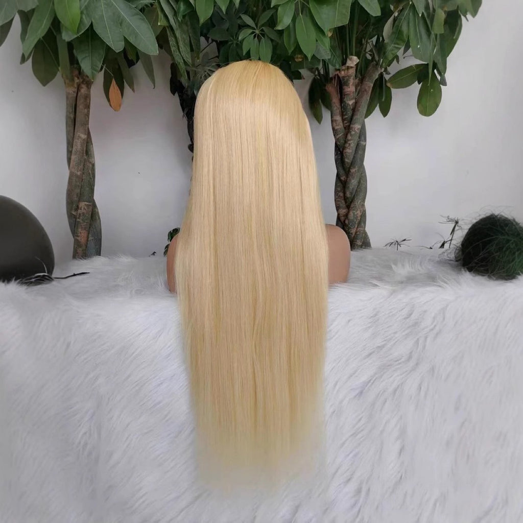 Pleine dentelle 613 Perruque faite avec les cheveux humains 180 Densité