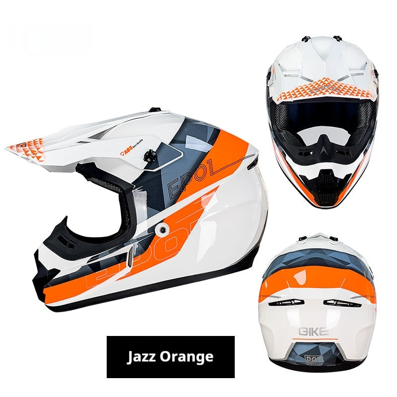 Moto de casque hors route Locomotive Mountain DOT Certified Riding Safety