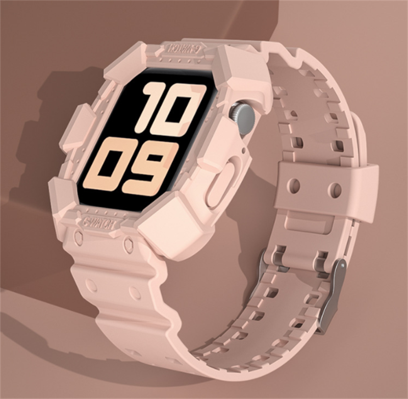 Bracelet intégré en silicone Armor Watch7