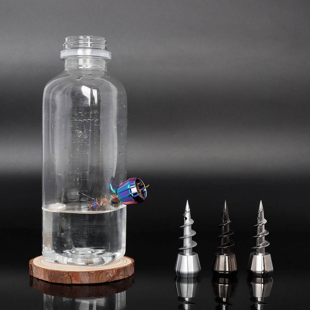 23mm métal forme de vis Hookah Metal Gun Head Accessoires