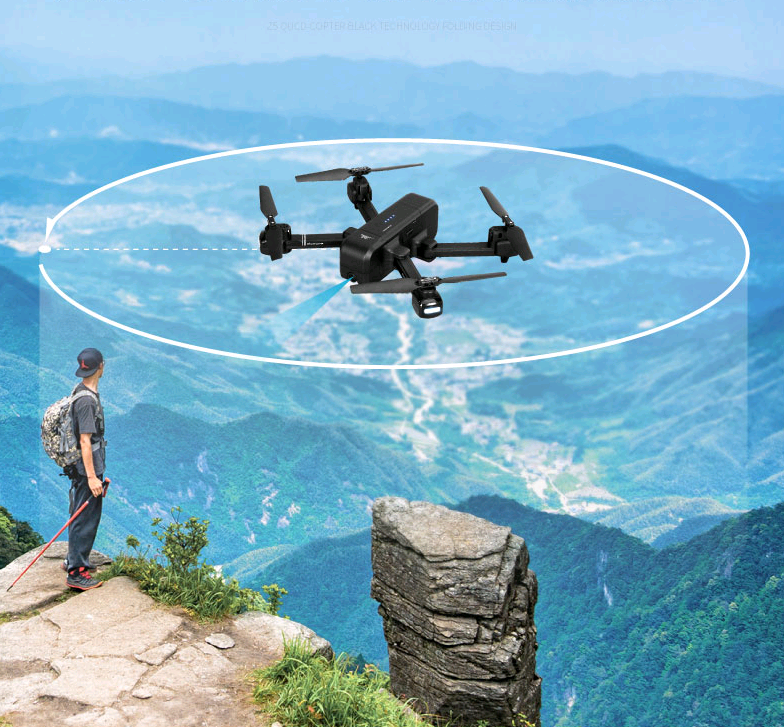 Quadcopter pliant