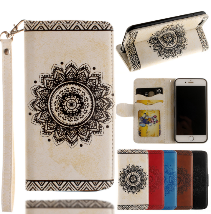 Compatible avec Mandala Flower Leather