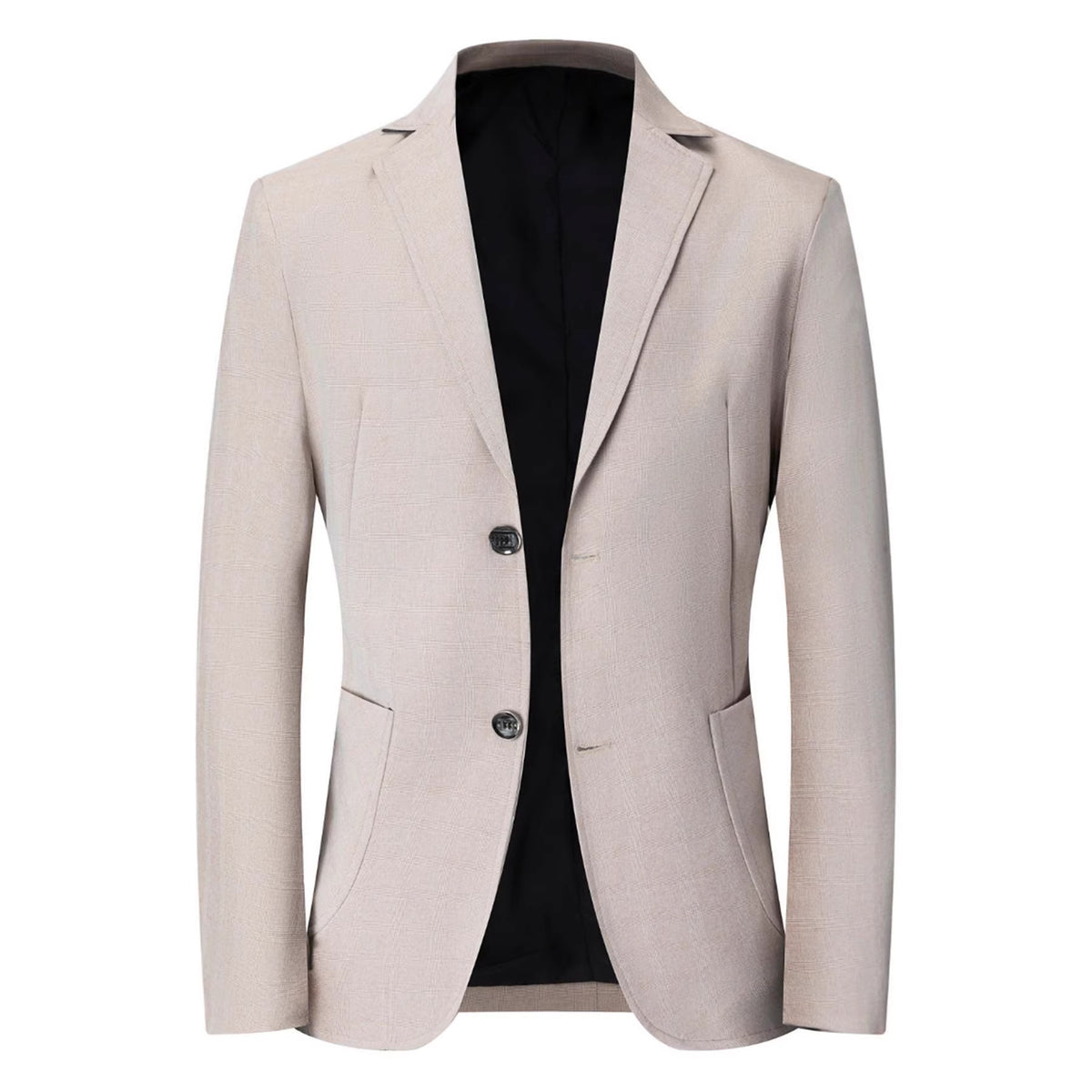 Costume mince en couleur unie