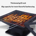 Portable extérieur Barbecue Grill et cheminée