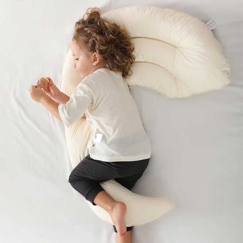 Enfants Oreiller en coton pur Lavable Oreiller à manches latérales