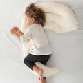 Enfants Oreiller en coton pur Lavable Oreiller à manches latérales