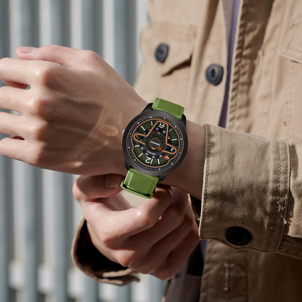 Volant créatif 3D Hollow-Out Montre électronique