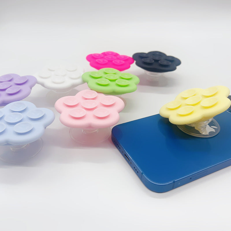 Cute Silicone Flower Airbag Bracket