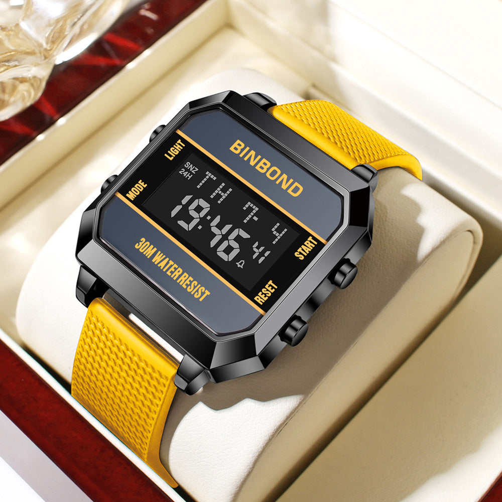 Montre électronique polyvalente et élégante pour les étudiants et les étudiants