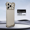 Cas de téléphone sans cadre métallique Matte