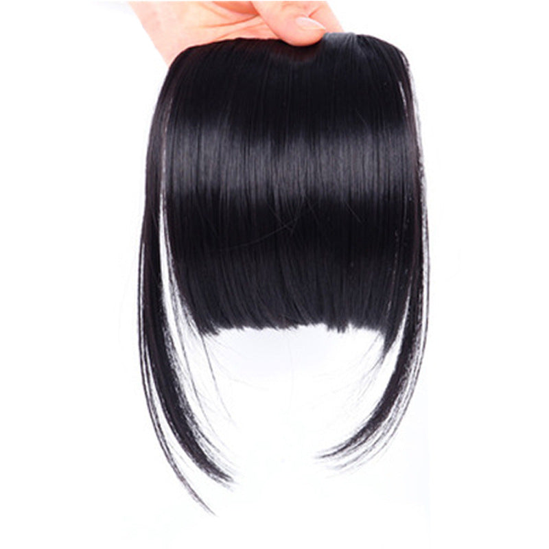 Femmes Side-swept Bangs avec clips capillaires Synthétique Européen et de style américain avec Sid