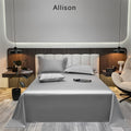 Feuille de lit en coton pur coton monocolore
