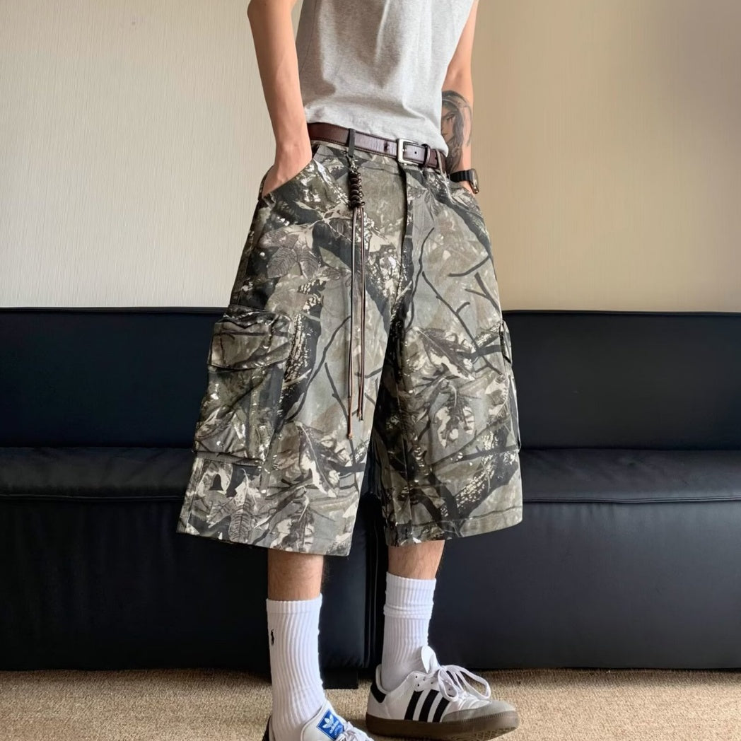 Shorts de camouflage pour hommes
