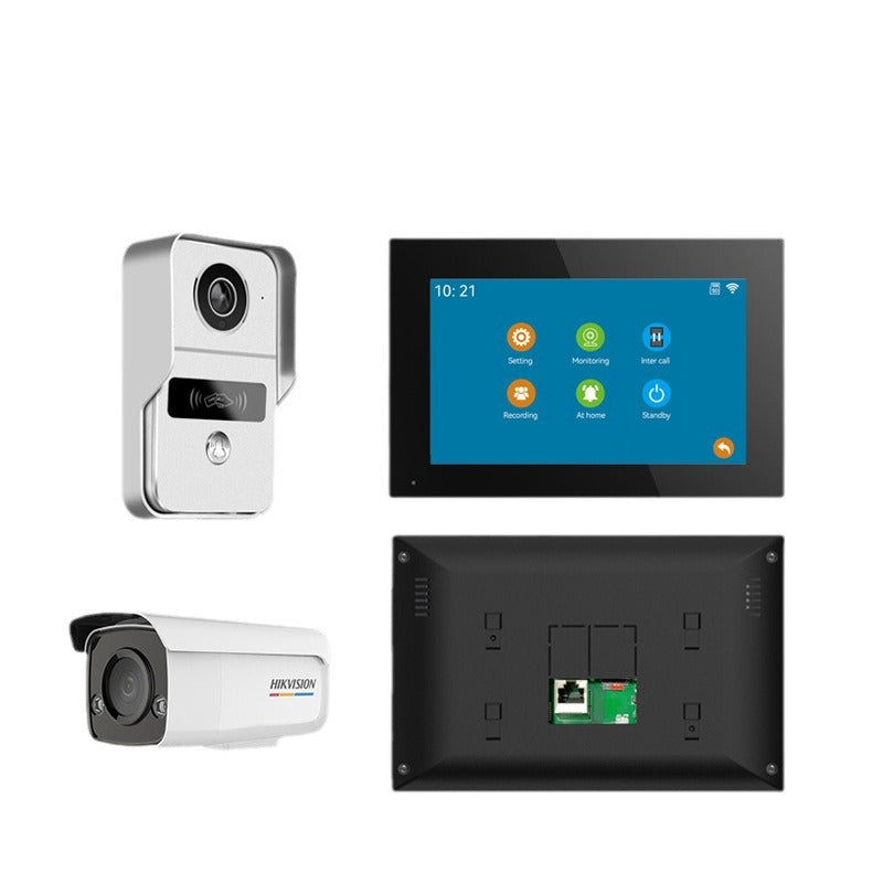 Vidéo Intercom Doorbell 1v2 Surveillance en temps réel Réseau sans fil Intelligent Intercom Sys