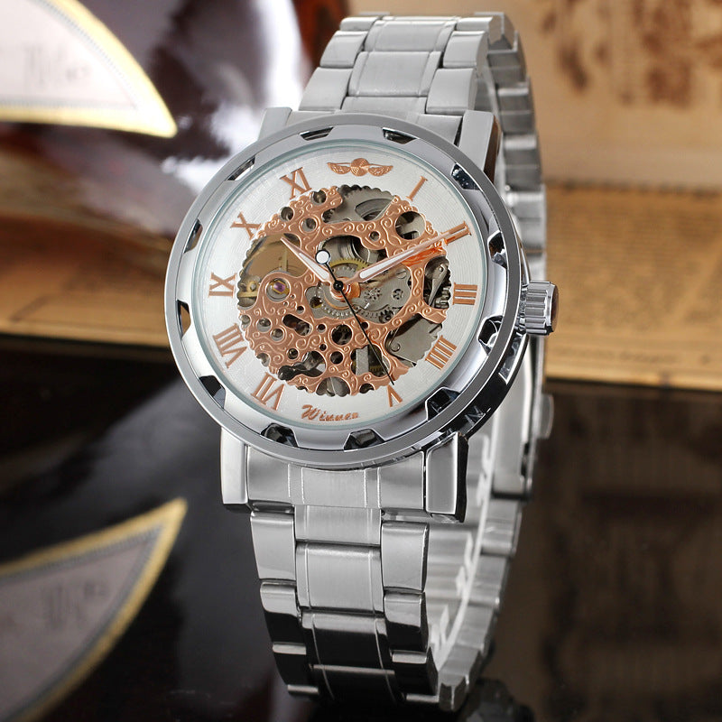 Montre mécanique manuelle pour hommes