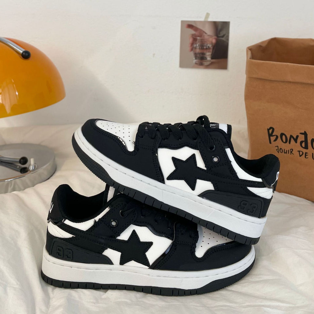 Hommes Mode Casual Retro Bas Top Plat Fond Sneakers