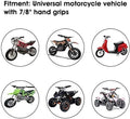 Poignées en caoutchouc de moto 22mm Soft Comfort Road Race Pair