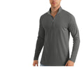 European And American Autumn and Winter Stand-Up Collar demi-zip manches longues Sweatshirt F