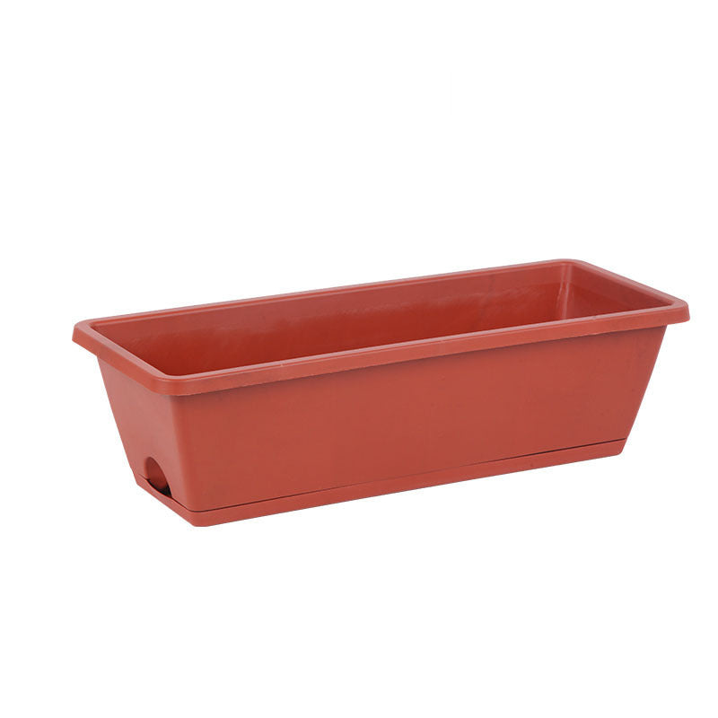 Plantation en plastique Trough Famille plantation de fleurs Extra grande évier de cuisine rectangulaire