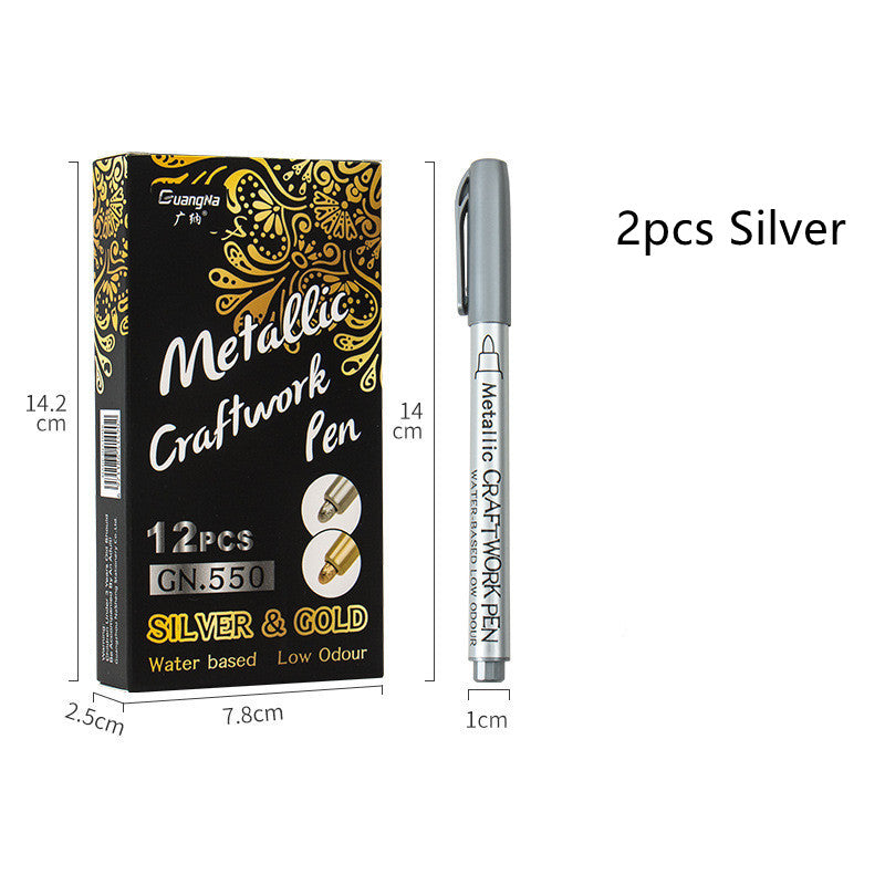 Stylo de peinture en métal