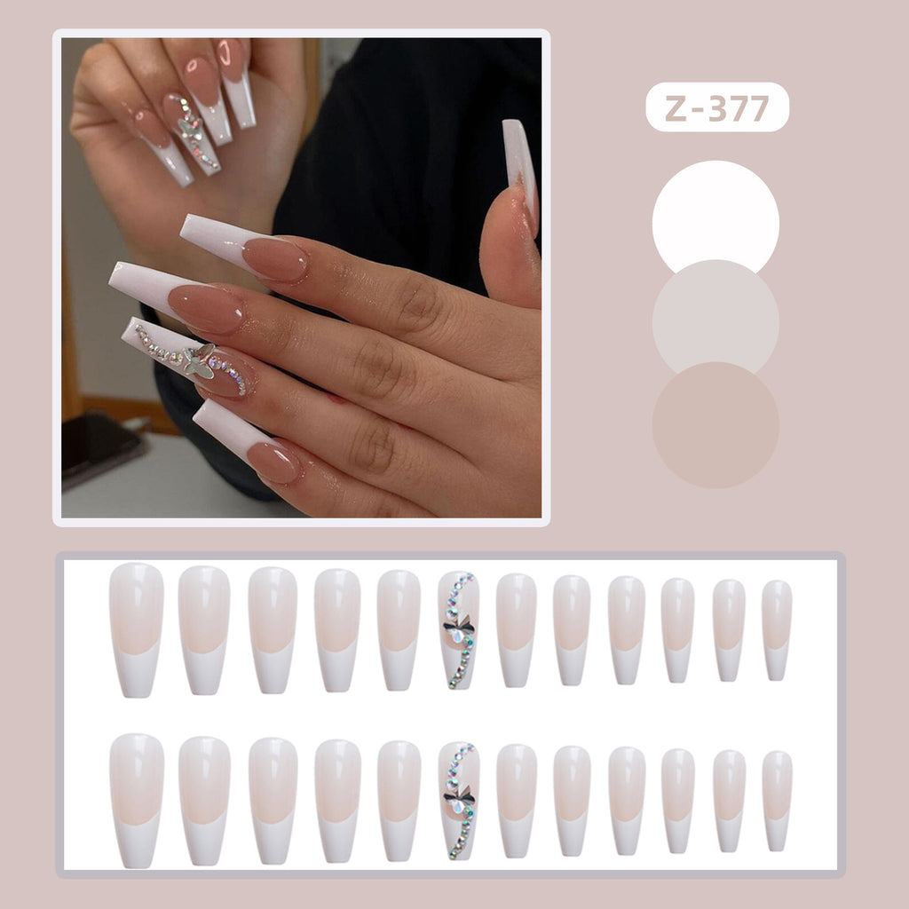 Stickers Nail Portable Faux-Fils de Papillon