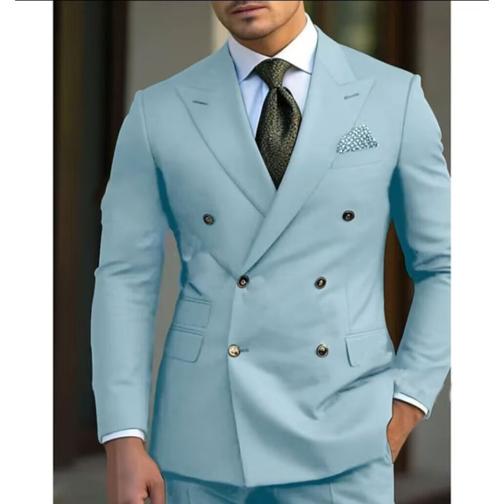 Ensemble de costumes pour hommes Vêtements d'affaires occasionnels