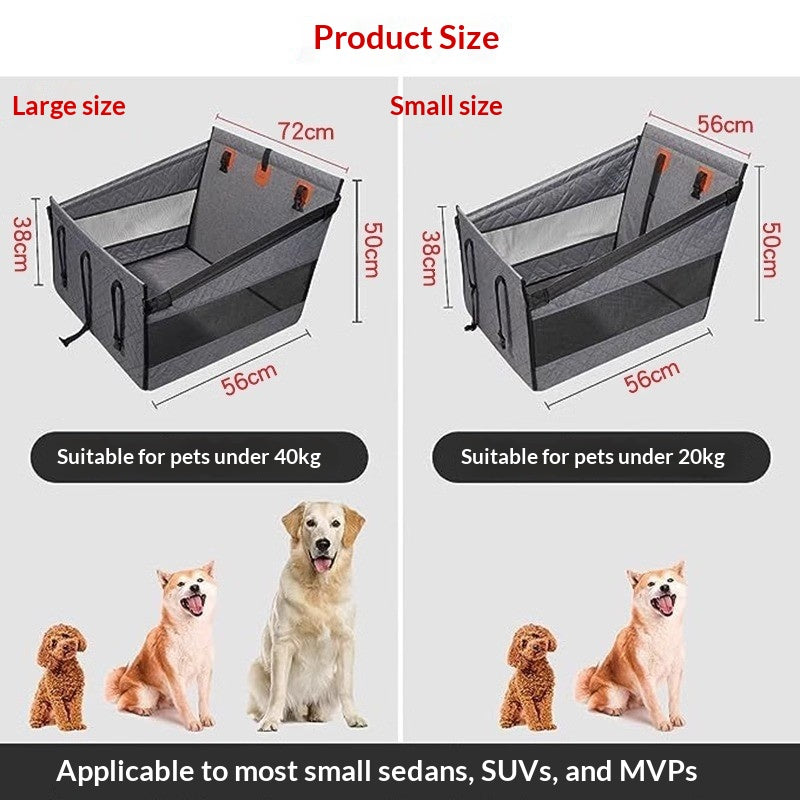 Siège de voiture de chien étanche Et Coussin d'animal résistant aux taches