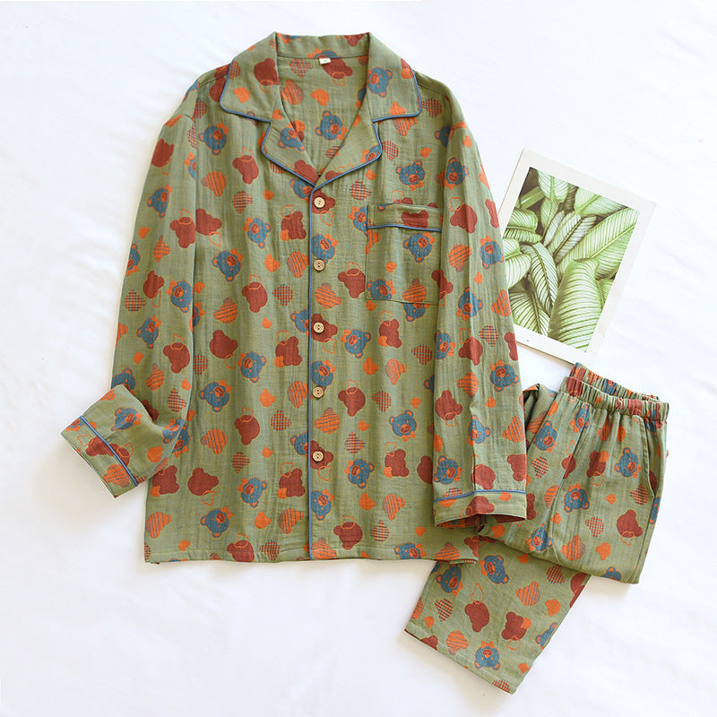 Robe de pyjama de Jacquard tissée