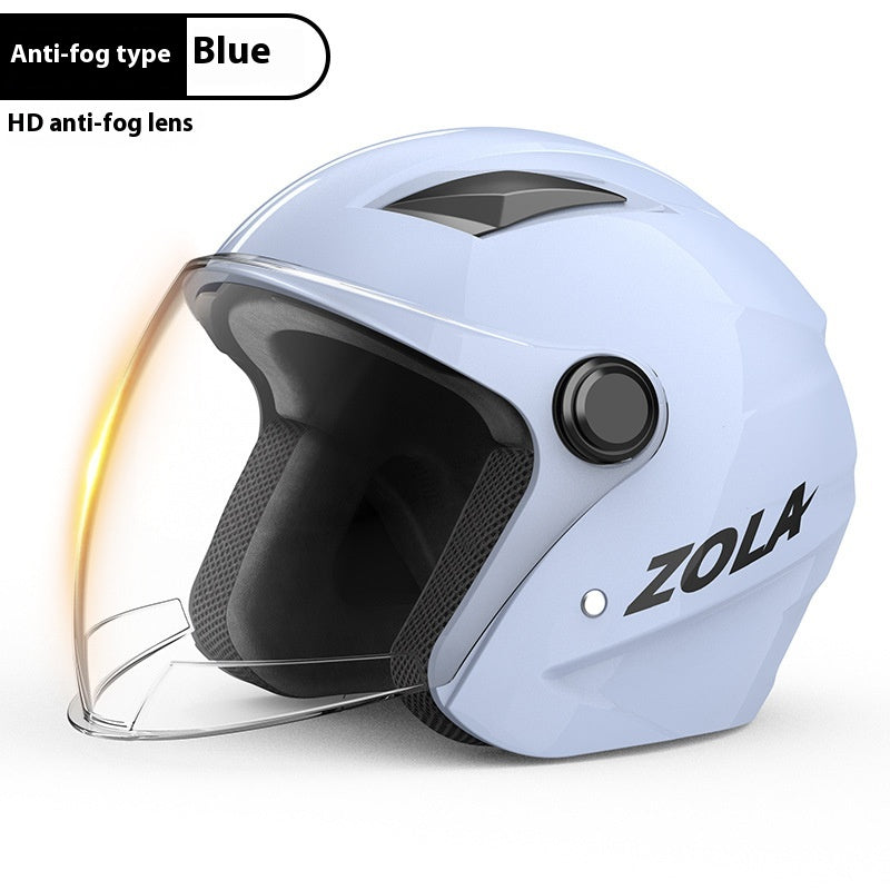 Men's Winter Electric Anti-Fog Helmet