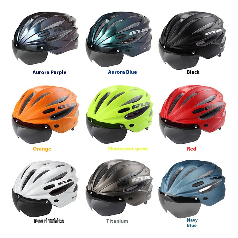 Casque d'équitation intégré VTT Gants magnétiques