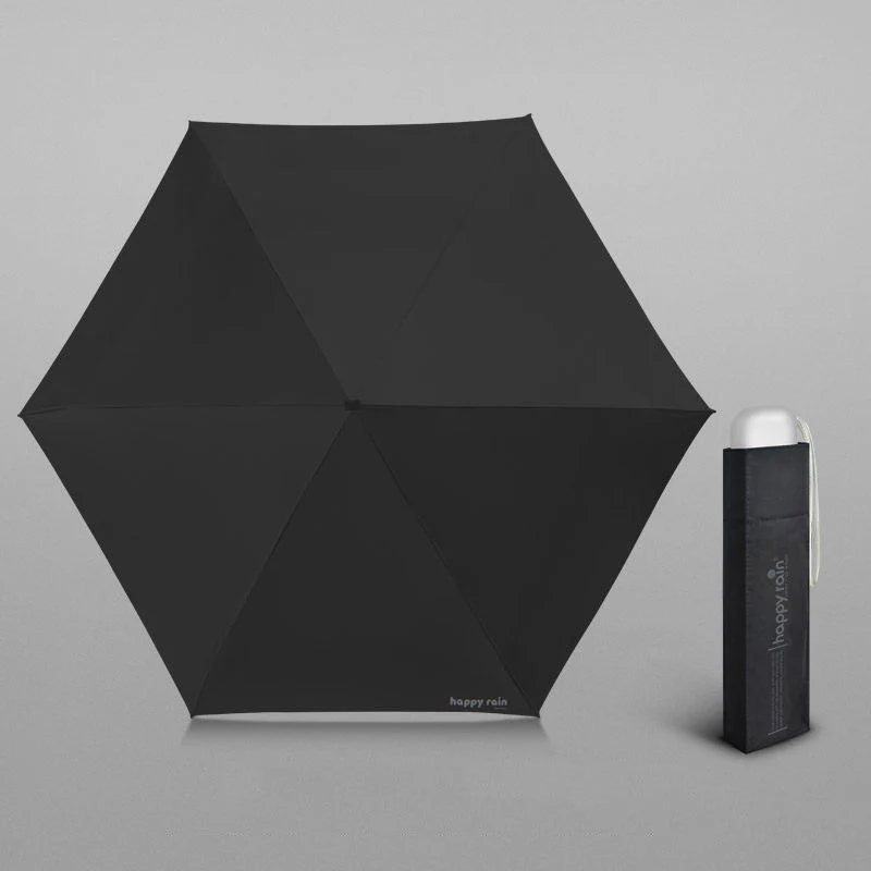Parapluie UV automatique Mini Slim avec 6 côtes