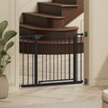 29,5-45,3" Wide Baby Gate avec protecteur mural pour escaliers
