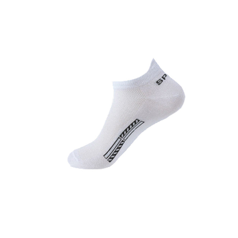 Chaussettes sport respirantes à faible coupe pour hommes Mesh