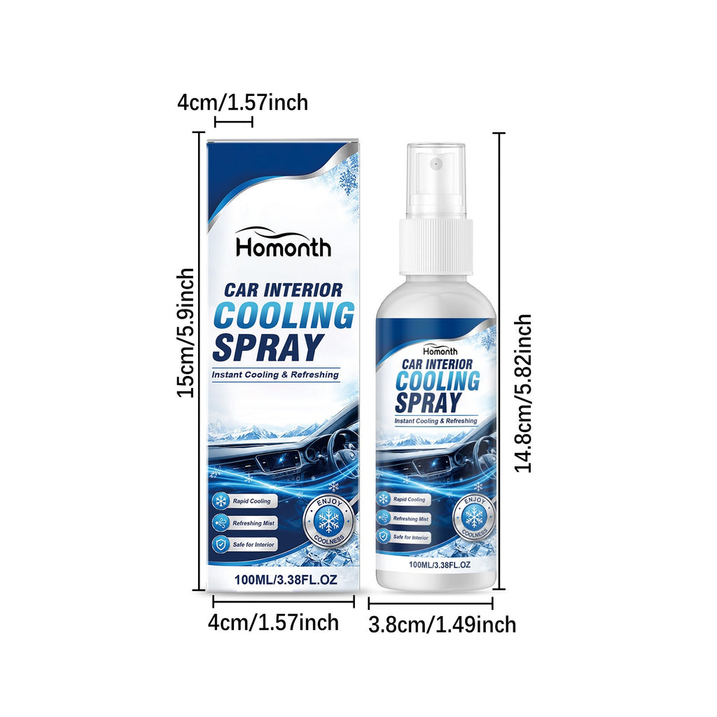 Spray de refroidissement intérieur de voiture