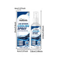 Spray de refroidissement intérieur de voiture