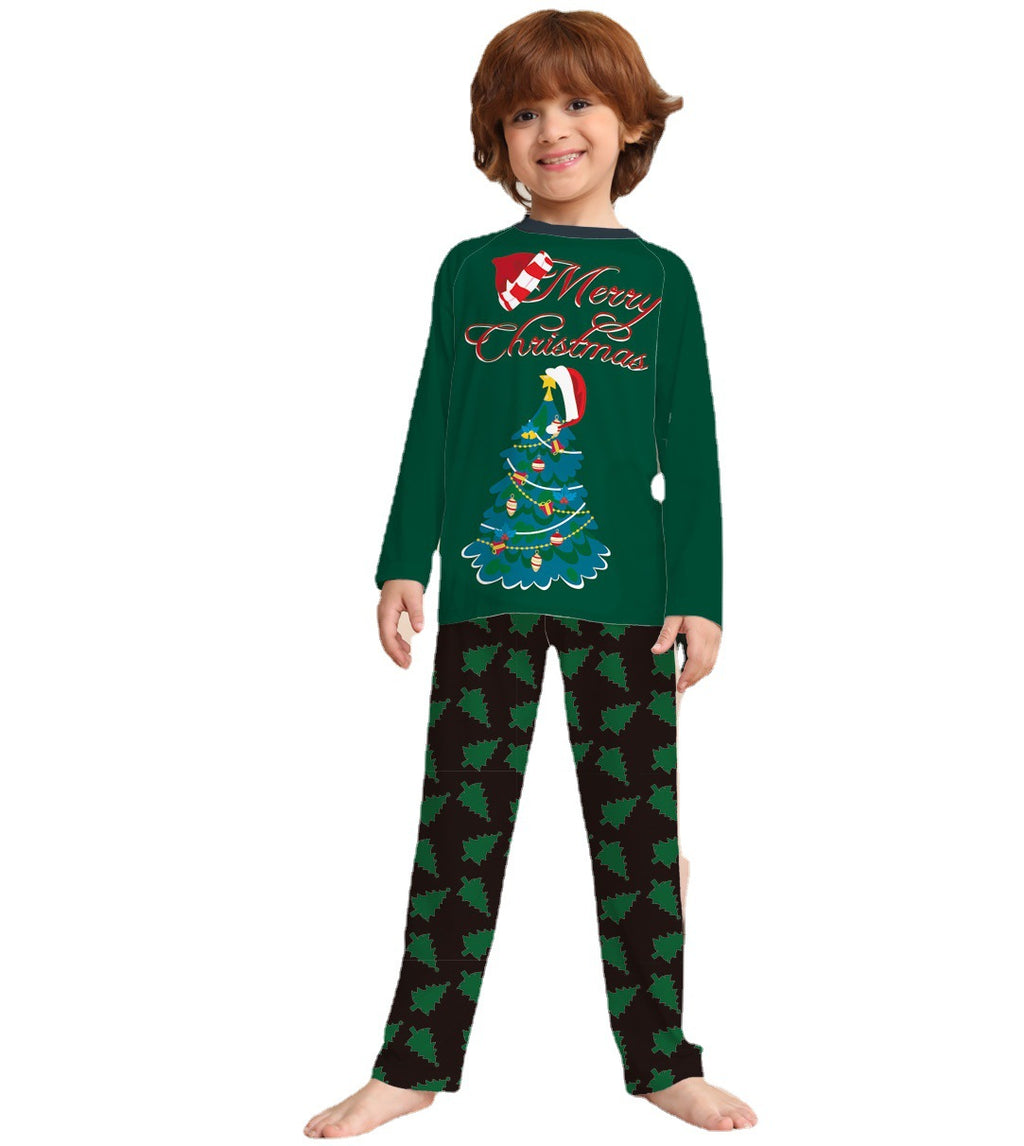 Maillot de Noël à manches longues Pajamas