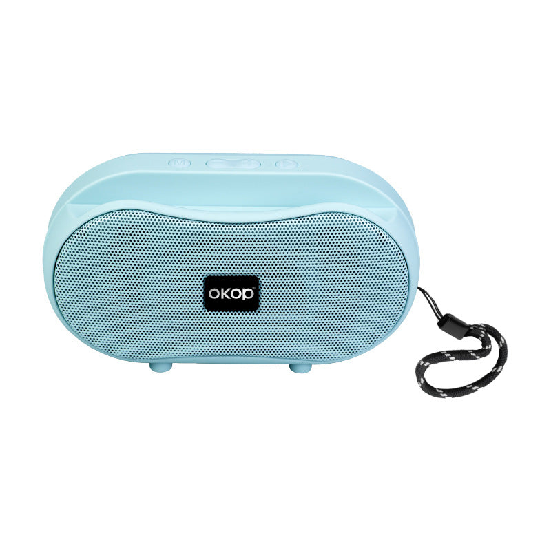 KP-595 Haut-parleur Bluetooth portable Mini haut-parleur avec support d'accueil subwoofer longue durée de vie de la batterie