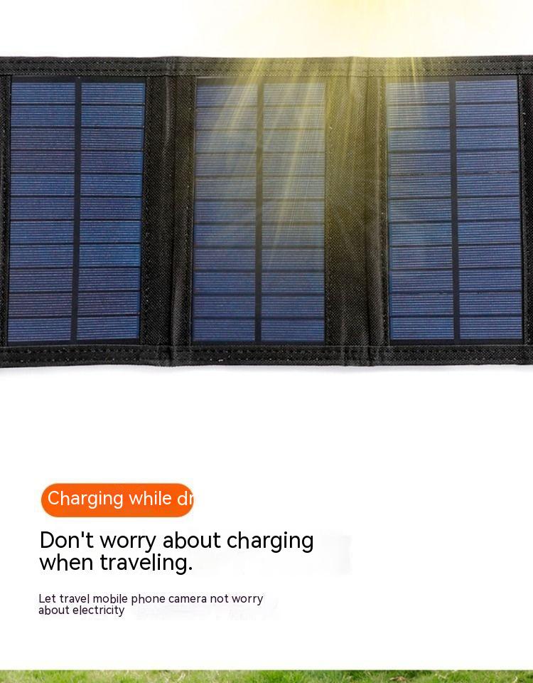 Panneau de charge solaire de panneau d'alimentation extérieure Portable