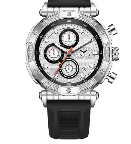 Fashion Multi-fonctionnel Quartz Tape Watch Imperméable