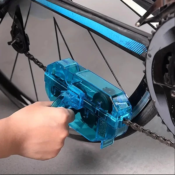 Brosse à chaîne 3D - Protégez votre chaîne de vélo MTB avec outil de lavage facile et huile A