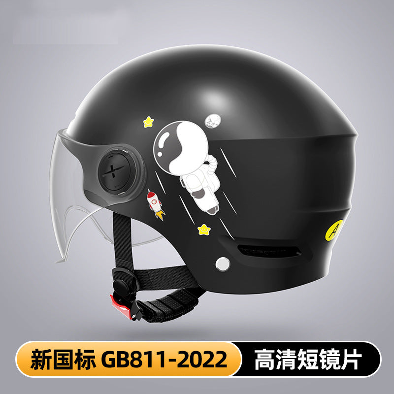 Casque de sécurité de moto électrique pour hommes et femmes