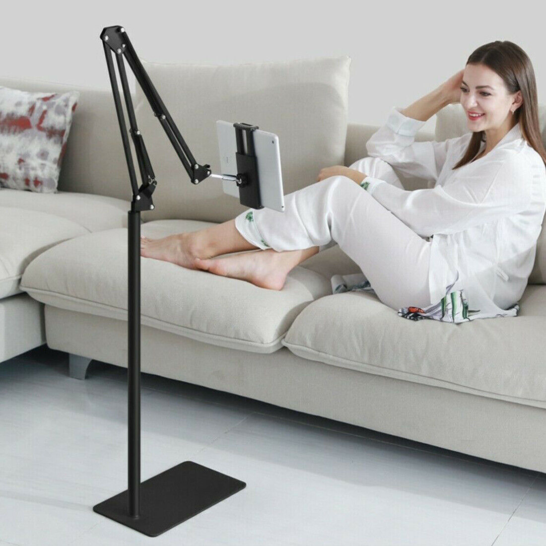 Support de sol réglable universel 360 pour tablette IPad Phone 3.5 11in