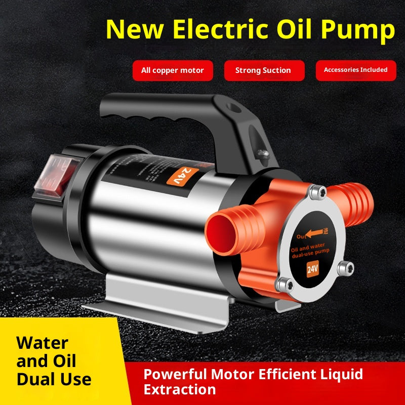 24V DC Huile de pompagePump Eau d'huile à double usage