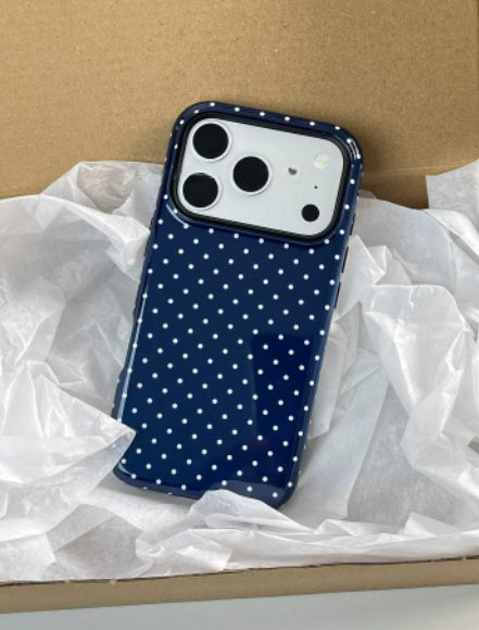 Cas téléphonique haut de gamme Polka-dot